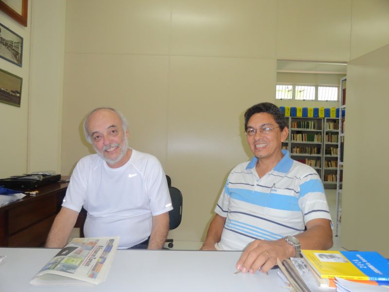Anselmo Colares e José Luis Sanfelice